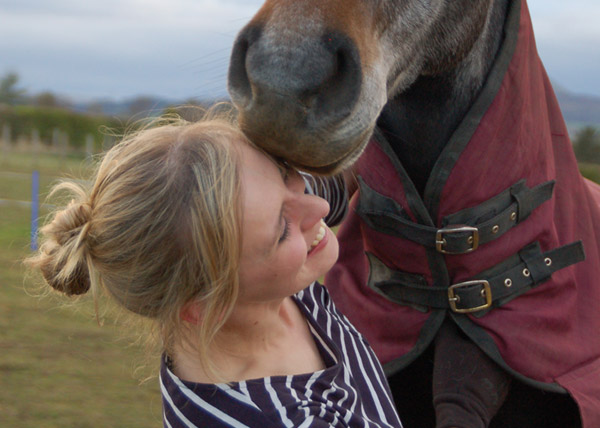 lady with horse